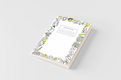 Back to School Graph Paper Notebook