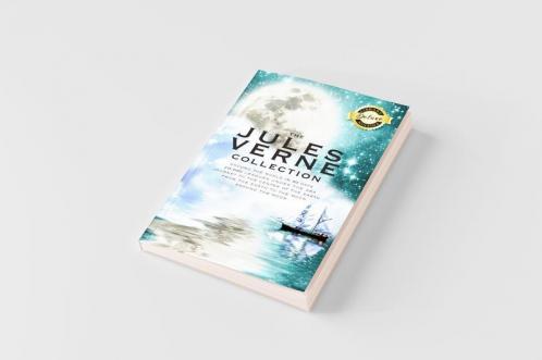 The Jules Verne Collection (5 Books in 1) Around the World in 80 Days 20000 Leagues Under the Sea Journey to the Center of the Earth From the Earth to the Moon Around the Moon (Deluxe Library Edition)