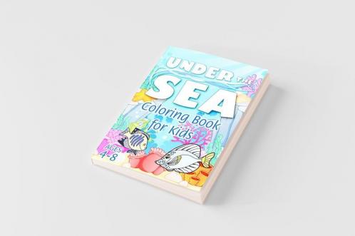 Under the Sea Coloring Book for Kids