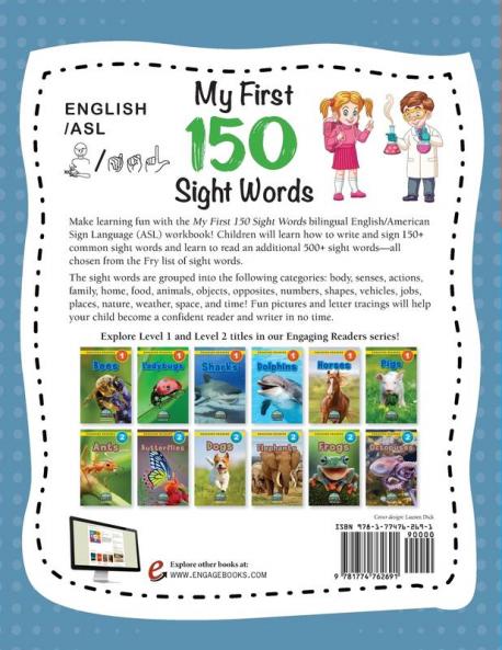 My First 150 Sight Words Workbook