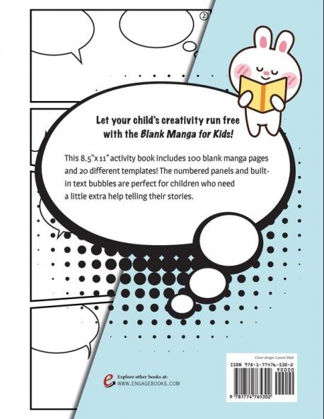 Blank Manga for Kids (Ages 4-8 8-12)