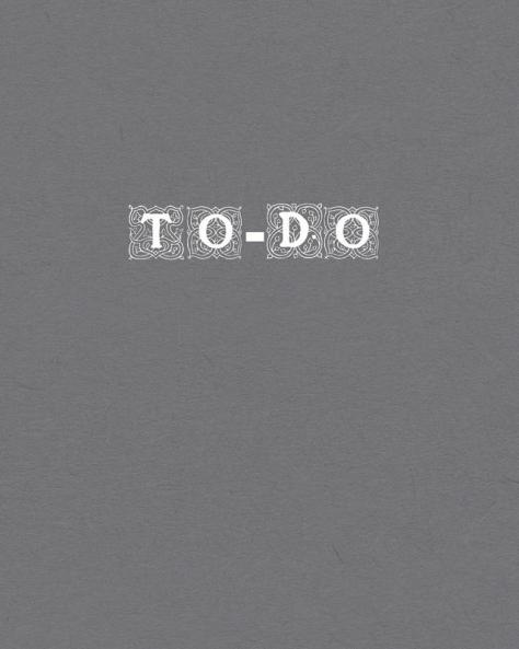 The Ultimate 110-Page To-Do List Notebook