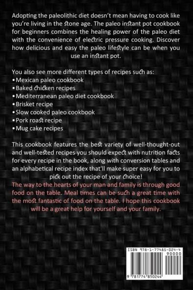 Paleo Diet for Beginners: Get Healthy With Modern Paleo Diet Meal Plan (Weekly Meal Plans and Recipes to Eat Healthy at Work)