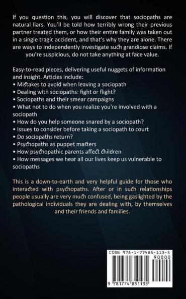 Sociopath: The Worst of Both Worlds - How to Detect and Avoid Psychopaths (A Crisis of Conscience and Empathy)
