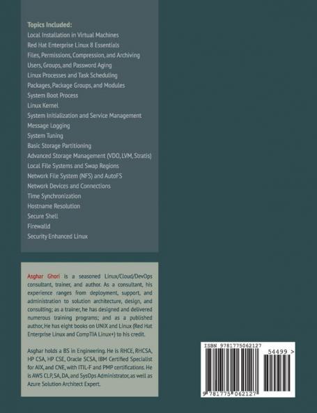 RHCSA Red Hat Enterprise Linux 8