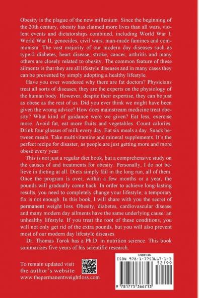 The Secret of Permanent Weight Loss: What Your Doctor Won't Tell You