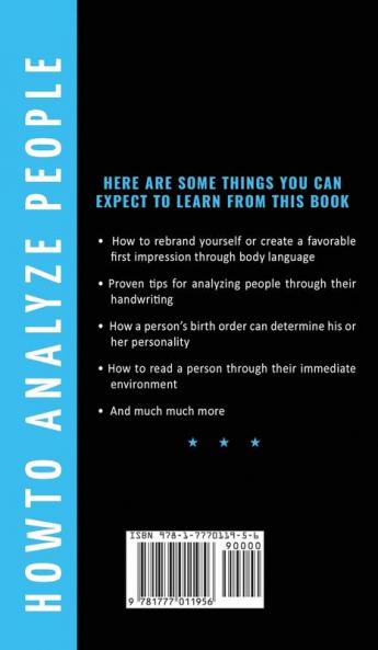 How To Analyze People