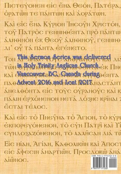 "we Believe": Understanding the Nicene Creed