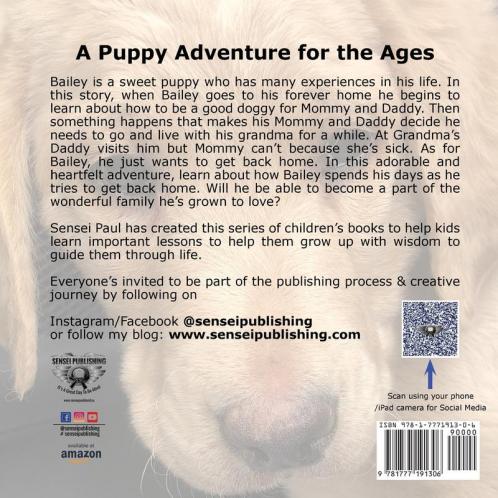 Life of Bailey: A True Life Story From Puppy To Dog: BOOK1