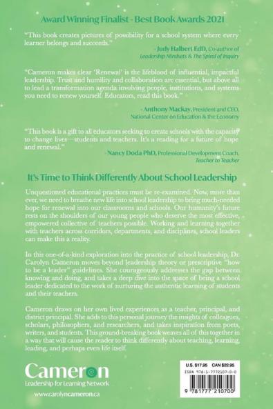 Renewal: Breathing New Life into School Leadership