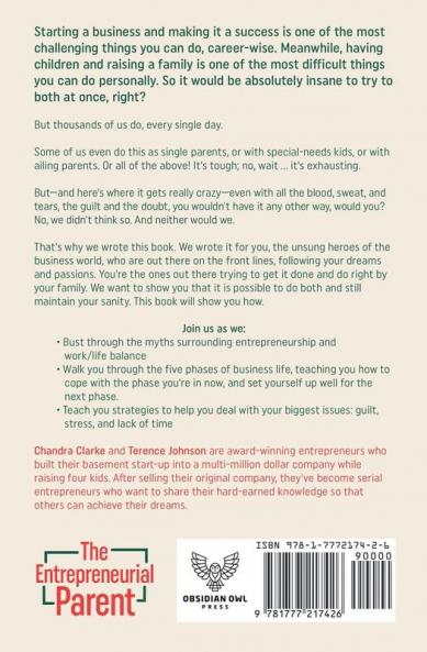 The Entrepreneurial Parent: Run Your Business Raise Your Family Keep Your Sanity