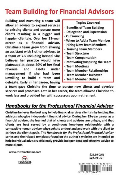 Team Building for Financial Advisors