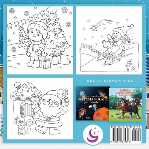 Natale libro da colorare per bambini: Per bambini di 4-8 anni: 11 (Album Da Colorare Per Bambini)