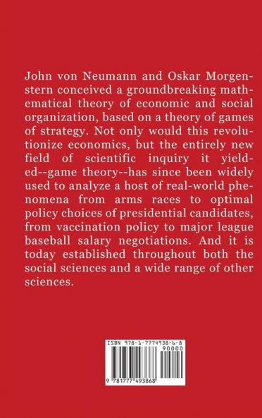 Theory of Games and Economic Behavior