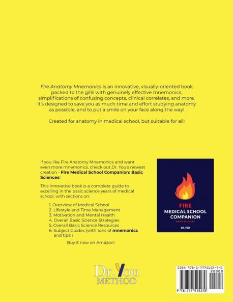 Fire Anatomy Mnemonics (and things made absurdly simple)