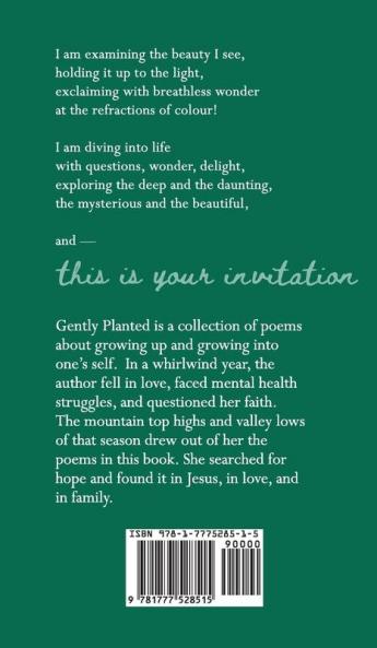 Gently Planted: Poems