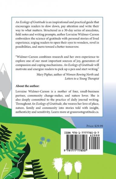 An Ecology of Gratitude: Writing Your Way to What Matters