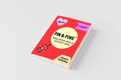 Pin & Poke Fine Motor Skills Activity Book Level 2