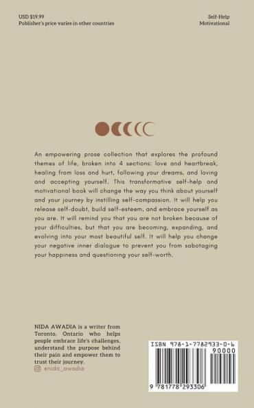 Not Broken Becoming: Moving from Self-Sabotage to Self-Love.