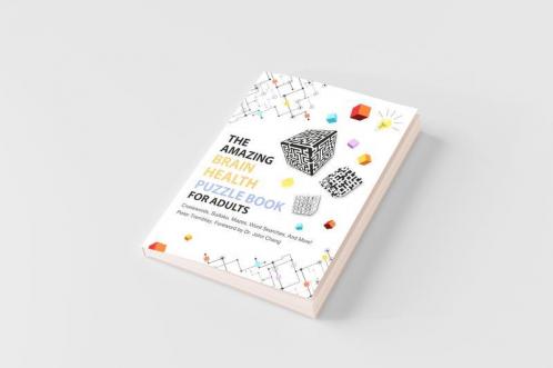 The Amazing Brain Health Puzzle Book for Adults