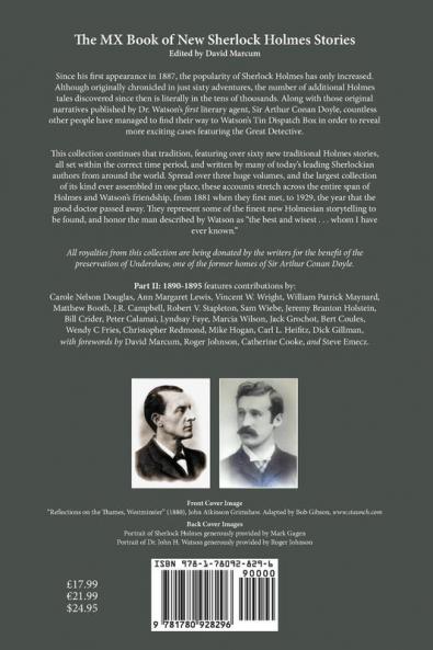 The MX Book of New Sherlock Holmes Stories Part II: 1890 to 1895