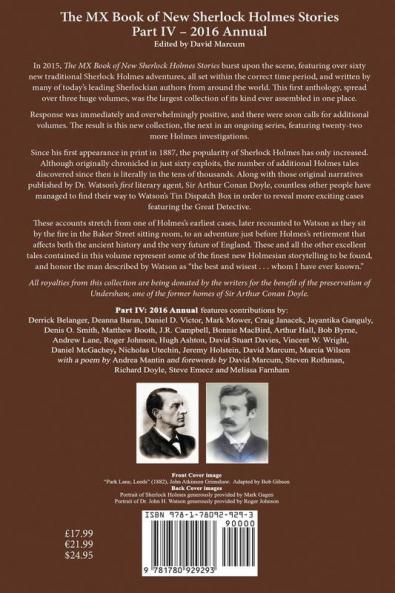 The MX Book of New Sherlock Holmes Stories Part IV