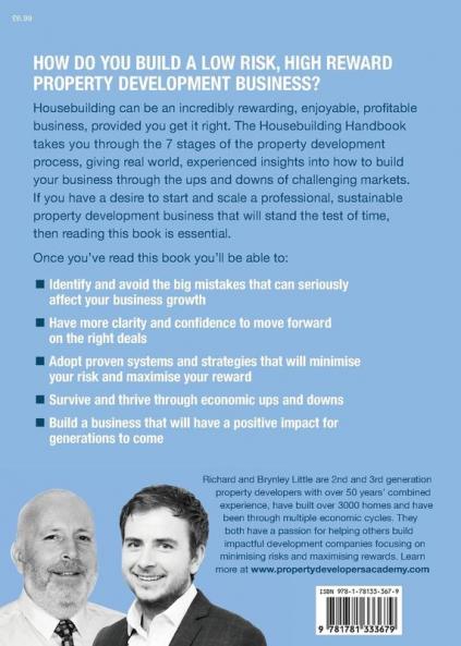 The Housebuilding Handbook: Your pocket guide to building a low risk high reward property development business on a solid foundation