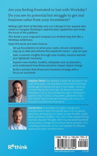 Making Lightwork of Workday: Strategies for unleashing the power of Workday