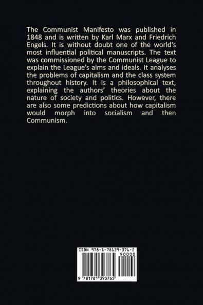 Manifesto of the Communist Party - The Communist Manifesto