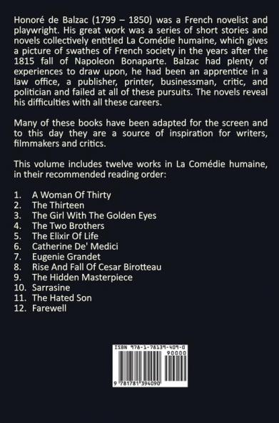 The Human Comedy La Comedie Humaine Volume 2 Includes the Following Books (Complete and Unabridged)