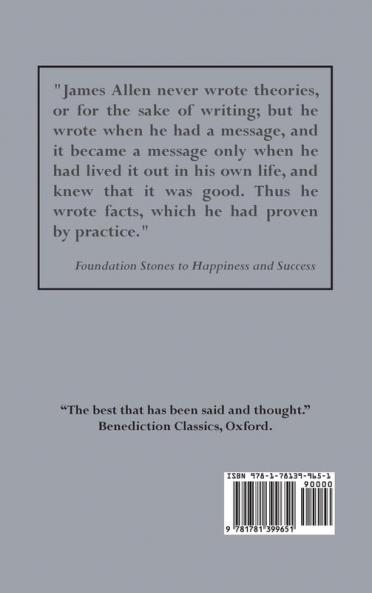 As a Man Thinketh