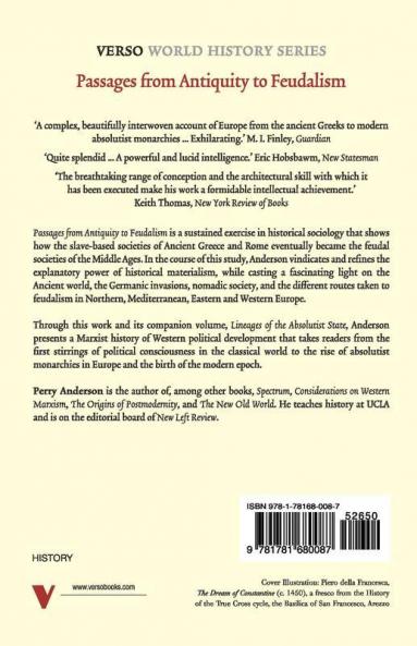 Passages from Antiquity to Feudalism