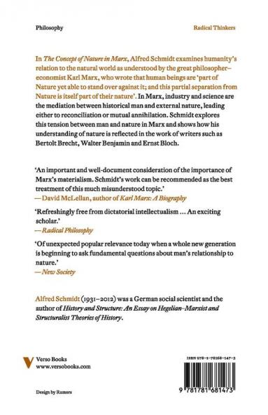 The Concept of Nature in Marx