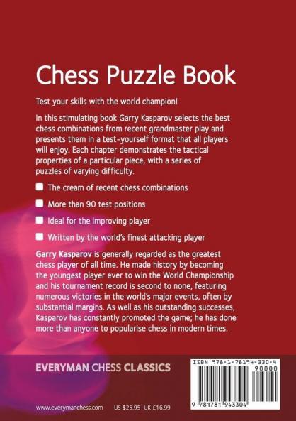 Garry Kasparov Chess Puzzle Book