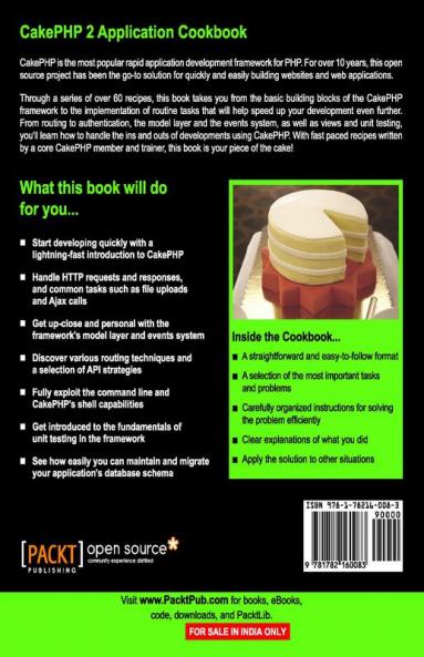 Cakephp 2 Application Cookbook