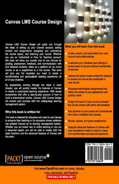 Canvas LMS Course Design