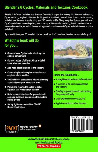 Blender 2.6 Cycles Materials and Textures Cookbook