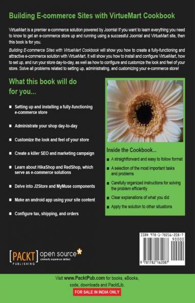 Building Ecommerce Sites with Virtuemart Cookbook