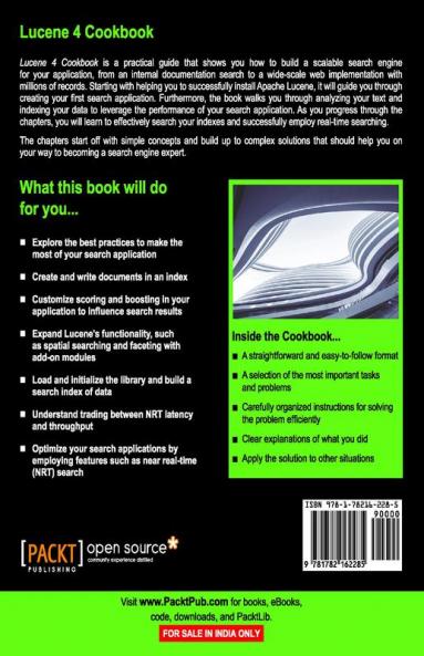 Lucene 4 Cookbook