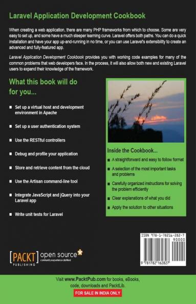 Laravel Application Development Cookbook