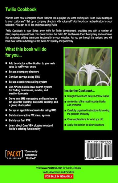 Twilio Cookbook
