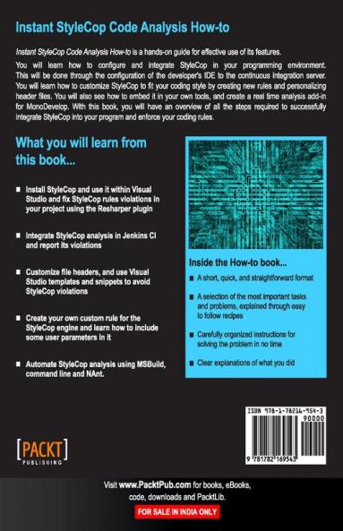 Instant StyleCop Code Analysis How-to