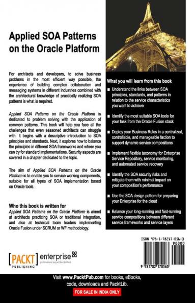 Applied Soa Patterns on the Oracle Platform