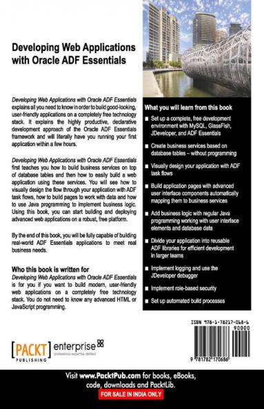 Developing Web Applications with Oracle Adf Essentials