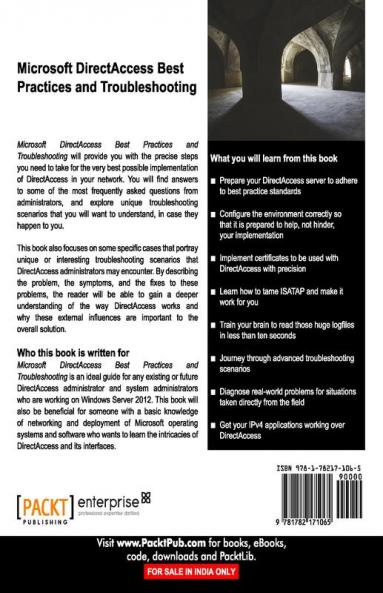 Microsoft Directaccess Best Practices and Troubleshooting