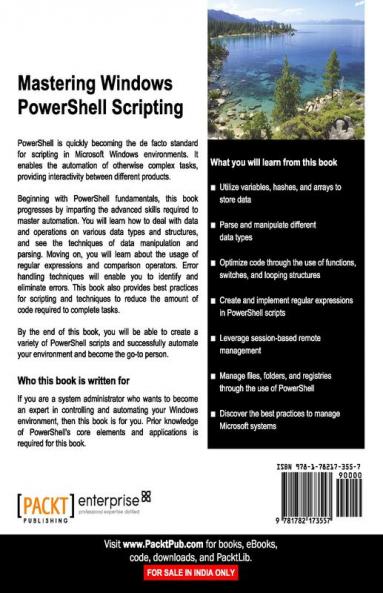 Mastering PowerShell