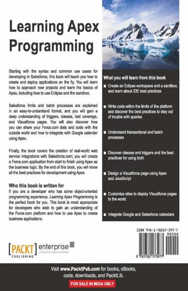 Learning Apex Programming