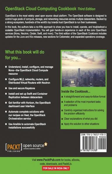 OpenStack Cloud Computing Cookbook - Third Edition