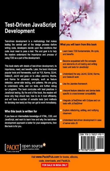 Test-driven JavaScript Development