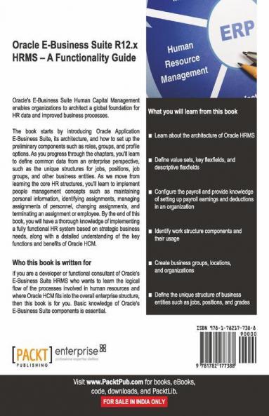 Oracle E-Business Suite R12.x HRMS - A Functionality Guide